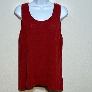 Eileen Fisher Womens 100% Wool Tank Top Size Large